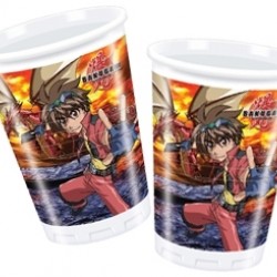 10 Adet 180/200cc Bakugan Plastik Bardak