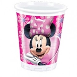10 Adet 180/200cc Minnie Plastik Bardak