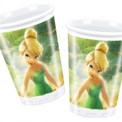 10 Adet 180/200cc Tinkerbell Plastik Bardak