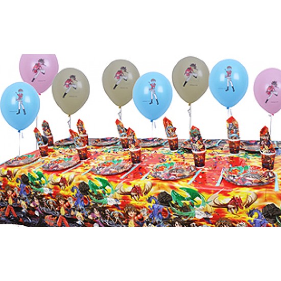 10 Kişilik Bakugan Mini Set