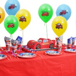 10 Kişilik Cars 2 Ekonomik Set