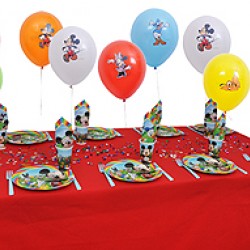 10 Kişilik Mickey Renkler Ekonomik Set