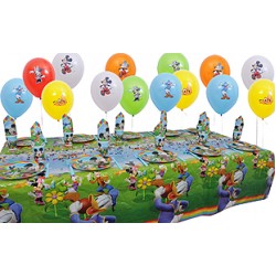 10 Kişilik Mickey Renkler Mini Set