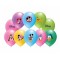 100lü 4+1 Mickey Ailesi Baskılı Karışık Pastel Renk Balon