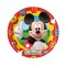 10 Adet 23 Cm Mickey Club House Kağıt Tabak
