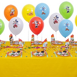 10 Kişilik Mickey Club House Ekonomik Set