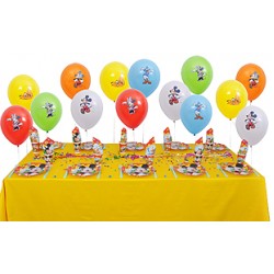 10 Kişilik Mickey Club House Ekonomik Set