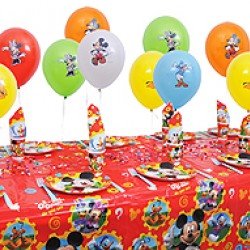 10 Kişilik Mickey Club House Mini Set