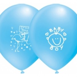 12 İnç It's A Boy Çift Yüz Baskılı Balon