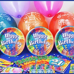 16 Kişilik 21 Yaş Brilliant Birthday Süper Set