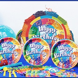 16 Kişilik Brilliant Birthday 18 Yaş Lüks Set