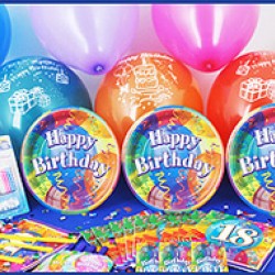 16 Kişilik Brilliant Birthday 18 Yaş Süper Set