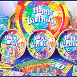 16 Kişilik Brilliant Birthday 30 Yaş Lüks Set