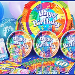 16 Kişilik 60 Yaş Brilliant Birthday Lüks Set