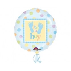 18 inç Babysteps Boy Folyo Balon