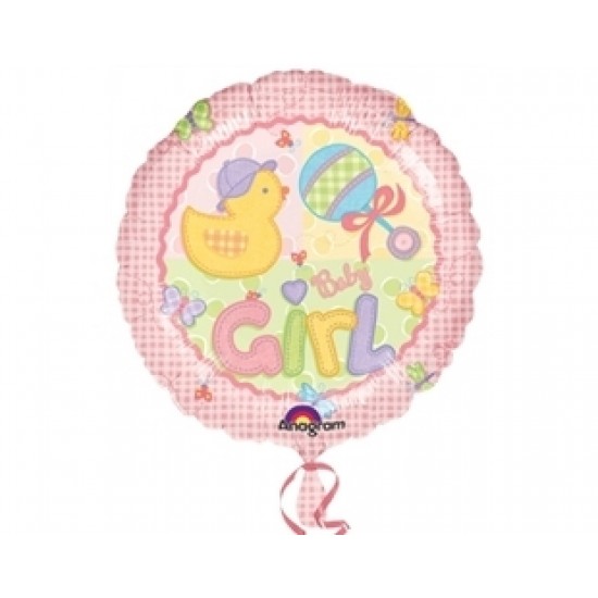 18 İnç Huhs Ve Stitches Girl Folyo Balon