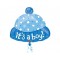 18 inç Shape Its a Boy Hat Paketli Folyo Balon