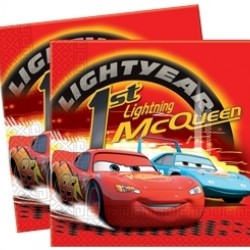20 Adet 33X33 Santim Worlf Of Cars Kağıt Peçete