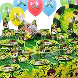 20 Kişilik Ben 10 Lüks Set