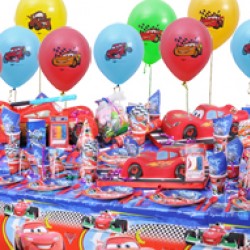 20 Kişilik Cars 2 Lüks Set