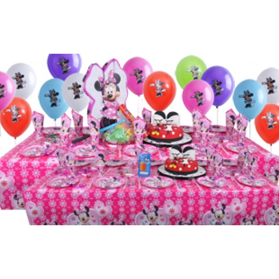 20 Kişilik Minnie Lüks Set