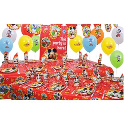 20 Kişilik Mickey Club House Süper Set