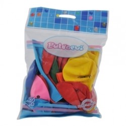 25li 4+1 Mickey Baskılı Pastel Renk Balon