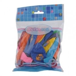25li 4+1 Winnie the Pooh Baskılı Pastel Renk Balon