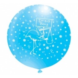 27 İnç Jumbo It's A Boy Çepeçevre Baskılı Balon