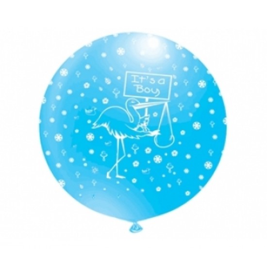 27 İnç Jumbo It's A Boy Çepeçevre Baskılı Balon