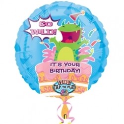 28 inç Wild Thing Birthday Müzikli Folyo Balon