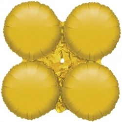 29.5 İnç 4lü Gold Düz Dekorasyon Folyo Balon
