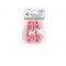 2 Adet Baby Pink Ribbon Fovors