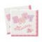 33*33 cm 16 adet Baby Pink Stitching Kağıt Peçete