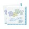 33*33 cm ebatında 16 adet Baby Blue Stitching Kağıt Peçete
