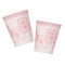 8 adet 180/200cc Baby Pink Stitching Bardak 