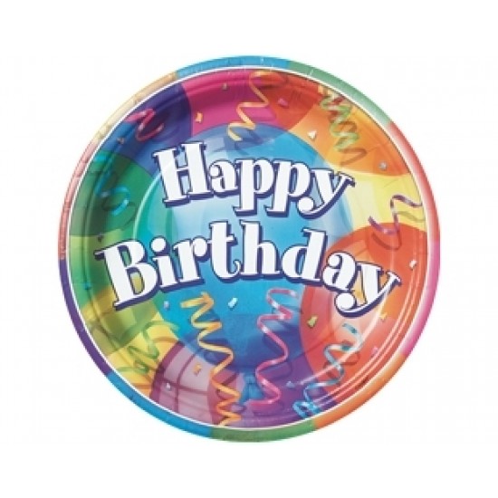 8 Adet 23 Santim Brillant Birthday Lunch Tabak
