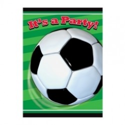 8 Adet 3D Soccer Davetiye