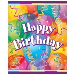 8 Adet Brillant Birthday Lunch Parti Çantası