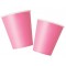 8 Adet 180/200 cc Pembe Pastel Bardak