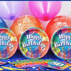 8 Kişilik 50 Yaş Brilliant Birthday Mini Set