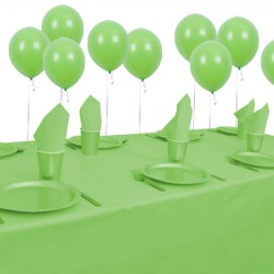 8 Kişilik Açık Yeşil Pastel Mini Set