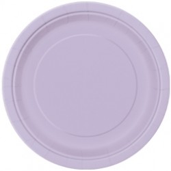8li 23 cm Açık Violet Pastel Tabak