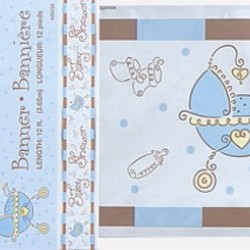 Baby Blue Joy Banner