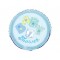 Baby Blue Stitching Folyo Balon