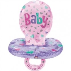 Baby Pacifier Girl Multi Balloon Folyo Balon