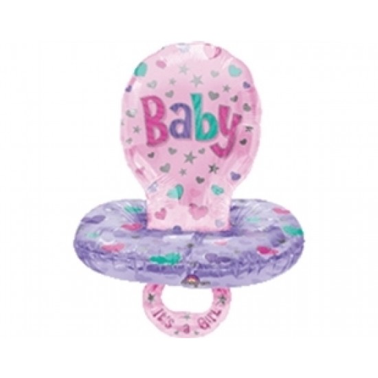 Baby Pacifier Girl Multi Balloon Folyo Balon