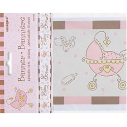 Baby Pink Joy Banner