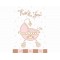 Baby Pink Joy Teşekkür Notu