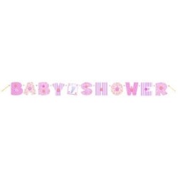 Baby Pink Stitching Kapı Banner